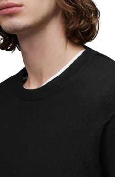 A minimalist design is juxtaposed with a luxurious feel in this timeless crewneck sweater knit from wool-enhanced cashmere. Crewneck Long sleeves Ribbed cuffs and hem 95% cashmere, 5% wool Dry clean Imported Timberland Kids, Trendy Boots, Tom Ford Sunglasses, Man Up, Sweaters And Leggings, Cashmere Wool, Hudson Jeans, Sweater Knit