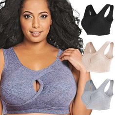 Introducing Women's Anti-Sagging Wirefree Bra, designed with a unique criss-cross front for robust yet gentle bust support. Key Features: The innovative cross design and superior fabric effectively elevate and support your bust, diminishing the look of sagging and offering relief from back discomfort. Wide, elastic straps stay securely on your shoulders without slipping. The inner comfort band ensures steady and snug support, even when reclining. Crafted from premium cotton to prevent red marks, Bra For Big Cup, Personal Uniform, Relieve Back Pain, Wireless Bra, Cup Set, Body Contouring, Cross Designs, Falling Down, Bra Set