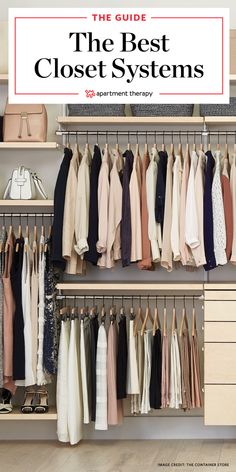 the guide to the best closet systems