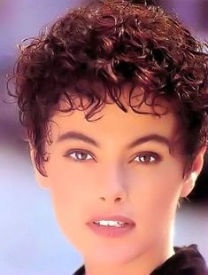 Curled Pixie, Short Permed Hair, Short Curly Hairstyles For Women, Permed Hair, Curly Pixie Hairstyles, Curly Pixie Haircuts, Curly Hair Photos, Curly Short, Short Curly Haircuts