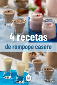 4 recetas de rompe casero