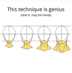 how to draw an origami man's head in three easy steps step by step