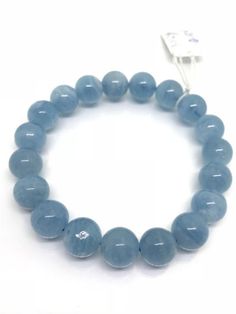 Blue Aquamarine Beaded Bracelet SIZE 10 mm SHAPE :- ROUND STRECH CORD BRACELET We take order work as well. Feel free to contact for purchasing goods in bulk. We are Wholesaler & manufacturers of semi-precious & precious gemstones, Loose Gemstones Beads, Cabochons. Measurements & weight are close approximations Blue Stretch Bracelet With Large Beads, Blue Polished Beads Round Bracelet, Blue Polished Beads Bracelet, Blue Polished Beads Round Bracelets, Blue Polished Beads Bracelets, Blue Round Crystal Bracelet For Healing, Aquamarine Bracelet Beads, Aquamarine Bracelet, Aquamarine Beads