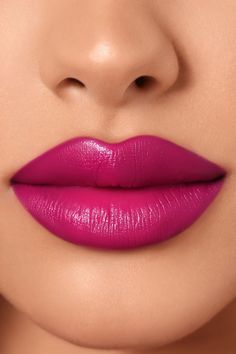 Maven Lipstick - On Sight | Fashion Nova, Lipstick | Fashion Nova Bright Pink Lipstick Makeup, Bold Lipstick Makeup, Dark Pink Lipstick, Magenta Lipstick, Woman Lips, Beautiful Lip Color, Lipstick For Dark Skin, Hot Lipstick, Luxury Lipstick