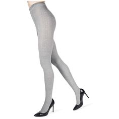 Our Memoi Portland Sweater Tights are cute, warm, versatile, and stylish. Along the side of the leg, there's a lovely cable knit, contrasting with the rib that covers the remainder. Pair a neutral color with a bright dress, or one of our richer colors with basics. Either way, you'll be comfortable even when it's cold out. Sweater Tights, Shaping Tights, Bright Dress, Tight Sweater, Opaque Tights, High Knees, Sun Tan, It's Cold, Cable Knit Sweater