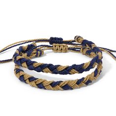 Hand woven bracelets in your favorite team colors! Sea, sun, snow, sweat and shower safe. Adjustable, one size fits most. Guys wear 'em, too! Cheap Blue Braided Bracelets For Festivals, Bracelet Blue, Woven Bracelets, Braided Bracelets, Blue Bracelet, Team Colors, Favorite Team, Bracelet Set, Anklets