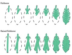 the different types of fishbones are depicted in this diagram, and there is no image to describe