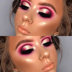 Laura Ellis Makeup on Instagram: “Another one of this beautyyy 💖🌸 using @kittylash TABBY my favessss 🔥” Green Dress Makeup, Trending Makeup, Drag Make-up, Pink Eye Makeup, Make Up Ideas, Dramatic Eye Makeup, Makeup Hacks Tutorials, Cat Eye Makeup