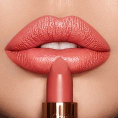 Find CHARLOTTE TILBURY Lipstick on Editorialist. True ruby red matte lipstick Ct Makeup, Goth Eyebrows, Zendaya Aesthetic, Aesthetic Lipstick, Lip Model, Loreal Lipstick, Nude Lipstick Shades, Permanente Make-up, Charlotte Tilbury Lipstick