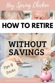 Is it possible to Retire Without Savings? I have recently been speaking to two good friends who are facing this very dilemma. More people are reaching retirement age without savings. What can you do to ensure your retirement one you can look forward to & enjoy! Click this image to learn some tips & tricks on how you can retire without savings. #finances #financial #financialadvice #retire #retirees #over50 #over60 #forwomenover50 #forwomenover60 How To Save For Retirement At 40, Retirement Savings By Age, How Much To Save For Retirement, How To Live Frugally In Retirement, Fire Financial Independence Retire Early, Retirement Savings Plan, Retire Early Financial Independence