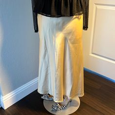 Gold , Satin, Midi Length A Line Skirt. New With Tags. Skirts Satin, Gold Satin, Line Skirt, A Line Skirt, A Line Skirts, Midi Length, Womens Skirt, A Line, Satin