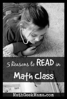 Love great books? Love math? Why not combine the two?! Math Picture Books, Reasons To Read, Free Math Resources, Math 5, Math Geek, Math Intervention, Mama Blog, Love Math, Reading Instruction