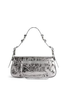 8103 BALENCIAGA LE CAGOLE SLING S SHOULDER BAG Mini Shoulder Bag, Lambskin Leather, Silver Hardware, Valentino Garavani, Small Bags, Sling Bag, Miu Miu, Bottega Veneta, Luxury Bags