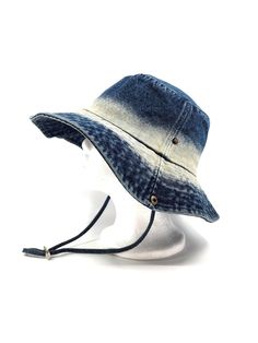 Colors: Denim Cheap Denim Bucket Hat, Affordable Denim Blue Hats For Spring, Plain Baseball Caps, Bucket Hat Style, Denim Bucket Hat, Hat Types, Denim Hat, Tshirt Bag, Scarf Sale