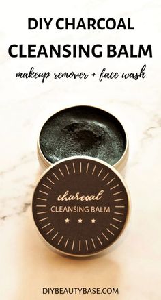 Learn to make this self-emulsifying DIY cleansing balm.You will love the natural ingredients used, especially a natural emulsifier that allows this cleansing balm to be removed with water. Just like, DIY cleansing oil, this DIY cleansing balm works as a face cleanser and makeup remover. #cleansingbalm #diybeautyproducts #diybeauty Diy Cleansing Oil, Homesteading Projects, Diy Charcoal, Diy Face Moisturizer, Diy Makeup Remover, Diy Body Care, Cosmetics Ingredients, Homemade Beauty