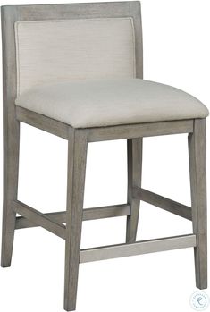 an upholstered wooden chair with a beige seat and backrest, on a white background