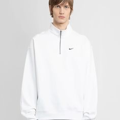 Brand New With Tags! Men’s Size M Priced To Sell Quickly! Ships Out Today! White Half-zip Athleisure Sweatshirt, Casual White Half-zip Sweatshirt, Nike Half-zip Sportswear Top, White Sporty Half-zip Sweatshirt, White Half-zip Sporty Sweatshirt, White Half-zip Top For Sports, White Half-zip Cotton Top, White Cotton Half-zip Top, White Half-zip Top For Streetwear