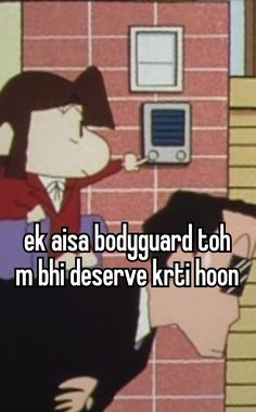 an image of a cartoon character with the caption, elk asia bodyguard toh m