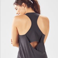 New W/ Tags! Fabletics Kayla Tank Size: Xxs (Fits More Like A Xs/S) Color: Pewter Casual Activewear With Built-in Bra For Loungewear, Tank Activewear With Built-in Bra For Loungewear, Casual Sports Bra With Mesh Back For Yoga, Casual Mesh Back Sports Bra For Yoga, Athleisure Racerback Activewear For Loungewear, Casual Activewear With Built-in Bra For Pilates, Functional Sleeveless Activewear For Loungewear, Racerback Activewear With Built-in Bra For Loungewear, Sporty Tank Activewear For Loungewear