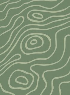 an abstract background with wavy lines in shades of green and white, as well as swirls