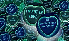 I’m Not In Love: The Anti-Valentine’s Day Playlist Not In Love, Anti Valentines Day, Love Problems, Don't Speak, Romantic Songs, Love Songs, Boyfriend Gifts, Girlfriend Gifts, Valentine's Day