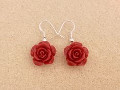 Red flower girl earrings gift flower girl gift flower girl earrings proposal flower earrings red rose earrings kids earrings for flower girl ----- ★ You can choose the color of metal (silver or gold) and color of flower (1-28 from the picture). ----- ★ Perfect gift for your flower girls or jr. bridesmaids! ----- ★ I made it in a smoke-free and pet-free environment. ----- ★ With this order you will receive a free small bag. ----- ★ This item is ready to Ship within 1-3 Business Days. ----- ★ You Red Rose Earrings, Red Flower Girl, Earrings Kids, Red Flower Earrings, Light Blue Flowers, Cute Rose, Gift Flower, Flower Girl Gifts, Kids Earrings