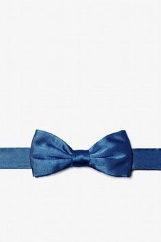 Navy Blue Bow Tie For Boys Bow Tie Knot, Navy Blue Bow Tie, Blue Bow Tie, Silk Bow Ties, Boys Bow Ties, Silk Bow, Blue Bow, Tie Knots, Blue Silk