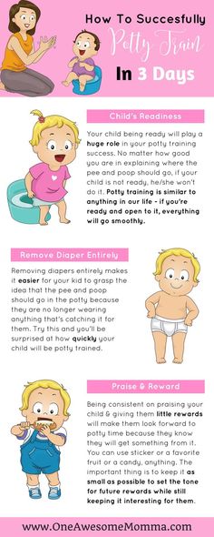 an info sheet describing how to use the baby's diaper in 3 days