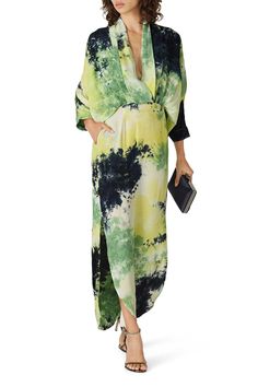 Rent Spell Dress by S/W/F for $35 - $50 only at Rent the Runway. Spell Dress, Dolman Sleeve Maxi Dress, Kimono Style Tops, Spell Dresses, Rent Dresses, Tie Dye Maxi Dresses, Trendy Dress, Tie Dye Dress, Kimono Fashion