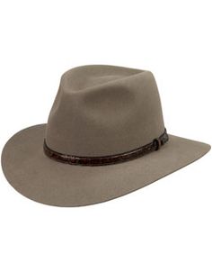 Banjo Paterson Hat Akubra Hat, Akubra Hats, Types Of Hats, Country Wear, Trendy Hat, Unique Hats, Quality Hats, Leather Hats