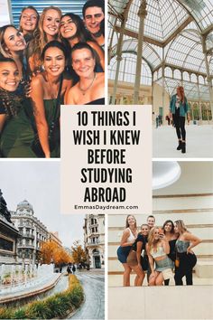 the top ten things i wish i knew before studying in abroad, and what to do about it