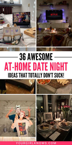 Spice up your evenings with these 36 epic date night ideas at home! Keep things fun and exciting with creative activities that make your nights memorable and enjoyable without leaving the house.	date night ideas | date night ideas at home | date night ideas at home romantic | date night ideas couples | date night ideas fun | date night ideas creative | date night ideas stay in | date night ideas romantic | date night ideas cheap | date night ideas cute | date night ideas free | home date night ideas | home date night ideas set up | date ideas | date ideas at home Cute Stay In Date Night Ideas, Cute Cheap Date Ideas At Home, Fun Stay At Home Date Ideas, Date Night For Married Couples, At Home Dinner Date Ideas Table Settings, Diy Home Date Night Ideas, Date Night Activities Couples, Holiday Date Night At Home, Grocery Store Date Night Challenge