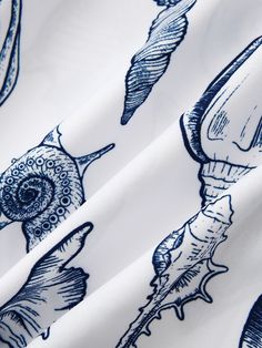 Embrace beachy vibes with our Seashell Print Casual Short Sleeve Shirt. Featuring a delightful seashell print, this shirt adds a touch of coastal charm to your wardrobe. Made with lightweight and breathable fabric, it offers comfort for everyday wear. Perfect for casual and summer outings. Features: 100% Polyester Regular fit Wrinkle-free fabric with no shrinkage after washes Colorfast, Wearable material Machine wash cold; Tumble dry low; No bleach Perfect for daily wear and can be worn to work, on a date, to dinner parties, costume parties, themed parties, the beach, vacations, BBQs, music festivals, and even Hip Hop events. Size Chart: Blue Fish Print Top For Summer, Nautical Beach Tops For Summer, Nautical Tops For Beach In Summer, Nautical Style Beach Tops For Summer, White Nautical Tops For Vacation, Nautical Short Sleeve Beach Top, Patterned Tops For Beach Season, Nautical Blue Top For Beach, Nautical Style Graphic Print Tops For Summer