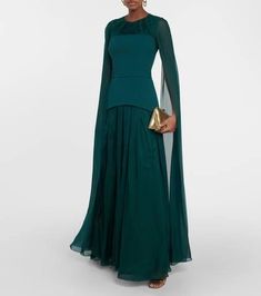 Maternity Gown, Crepe Gown, New Order, Shape Wear, Maternity Gowns, Emerald City, Instagram Worthy, Silk Material, Clothing Dresses