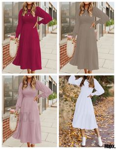 Multi-Layered Pleated A-Line Dress with Ruffled Sleeves – Majxx Feminine Billowy Dresses For Fall, Flowy Solid Color Dress For Fall, Flowy Solid Color Midi Dress For Fall, Long Sleeve Chiffon Midi Dress With Ruched Detail, Non-stretch Pleated Midi Dress For Fall, Solid Billowy Dress For Fall, Fall Chiffon Midi Dress With Ruffles, Billowy Solid Color Dress For Fall, Casual Solid Chiffon Midi Dress