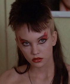 We count down our favorite punk fashion in classic movies. Punk Movies, Young Diane Lane, 80s Punk Fashion, Punks 70s, Punk Mode, Repo Man, Rock Makeup, 70s Makeup, 70s Punk