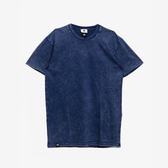 Simple Stone Washed Tee Shirt Blue Casual Washed Black T-shirt, Faded Pre-washed Cotton T-shirt, Casual Pre-washed T-shirt For Streetwear, Acid Wash Short Sleeve T-shirt For Everyday, Blue Washed Relaxed Fit T-shirt, Pre-washed Crew Neck Graphic Tee, Casual Washed Blue T-shirt, Acid Wash Bleached Crew Neck T-shirt, Acid Wash Cotton T-shirt