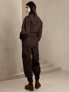 Andi Moleskin Flightsuit | Banana Republic Cargo Style Jumpsuits And Rompers For Workwear In Fall, Fall Workwear Cargo Jumpsuits And Rompers, Fall Cargo Style Overall Jumpsuits And Rompers, Fall Cargo Style Overall Jumpsuit, Fall Cargo Style Jumpsuits And Rompers, Utility Overalls And Rompers For Fall, Utility Style Jumpsuits And Rompers For Fall, Fall Utility Jumpsuits And Rompers With Relaxed Fit, Fall Workwear Belted Jumpsuits And Rompers