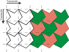 the diagram shows how to make an origami flower with four petals and three leaves