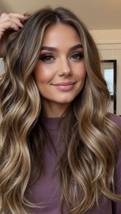 Low Maintenance Fall Hair Color, Cute Fall Hair Colors For Brunettes, Fall Bronde Balayage, Balayage Techniques, Money Pieces, Balayage Blond, Highlights Balayage