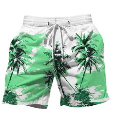 Category:WE-Pants; Season:Summer; Fabric:Polyester; Gender:Men's; Style:Casual,Hawaiian; Elasticity:Micro-elastic; Occasion:Holiday,Beach; Fit Type:Regular Fit; Function:Quick Dry; Waistline:Mid Waist; Pattern:Flower / Floral,Colorful; Design:Drawstring,with Mesh lining,3D Print,Elastic Waist; Pants Type:Board Shorts,Swim Trunks,Swim Shorts; Fly Type:Drawstring,Elasticity; Front page:FF; Listing Date:04/15/2024; Production mode:External procurement; Pants Length:Short; Print Type:3D Print Summer Bermuda Swim Trunks For Vacation, Bermuda Swim Trunks For Summer Vacation, Casual Swim Trunks For Summer Beach Party, Casual Swim Trunks For Beach Party In Summer, Tropical Swim Trunks With Built-in Shorts For Beach Season, Summer Bermuda Swim Trunks Beachwear, Summer Bermuda Swim Trunks For Beach Season, Bermuda Style Swim Trunks For Beach Season, Summer Bermuda Swim Trunks For Beach