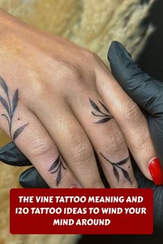 the vine tattoo meaning and 120 tattoo ideas to wind your mind around thumbnails