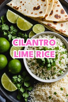 A photo of a  Cilantro Lime Rice which is a type of Sides for Quesadillas Sides For Quesadillas, Quesadilla Sides, Best Sides, Lime Rice, Cilantro Lime Rice, Savory Soups, Healthy Side, Cilantro Lime, Healthy Side Dishes