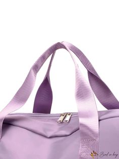 BirdinBag - Stylish Crossbody Travel Bag: Lightweight Nylon with Letter Graphic print, ideal for Casual outings Crossbody Travel Bag, Crossbody Bags For Travel, Professional Bag, Purple Pattern, Purple Fashion, Bird In Bag, Bag Set, Duffel Bag, Weekend Getaways