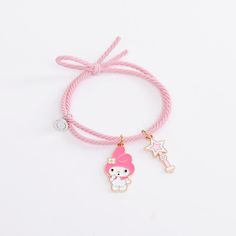 Material: Mixed Material Fashion Element: Cartoon Style: Quadratic Element Style2: Couple Style Adjustable Pink Kawaii Jewelry, Adjustable Pink Kawaii Charm Bracelet, Cartoon Rope, Cute Cartoon Couple, Couples Bracelet, Couple Bracelet, Bracelet Couple, Rope Jewelry, Friend Bracelets