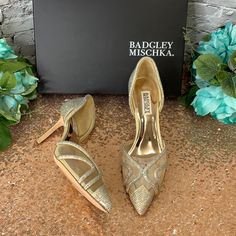 Reposhing This Item I Purchased From @Wholesaleu. Loved It, But Sadly They Were Too Tight. They Are Even More Gorgeous In Person!! Questions? Leave A Comment Below! Badgley Mischka Shoes, Badgley Mischka, Shoes Women Heels, Tights, Shoes Heels, Pumps, Women Shoes, Heels, Women Shopping