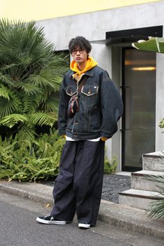 Japanese Outfits Street Style, Japan Street Fashion, Tokyo Outfits, Japanese Street Fashion Men, Japanese Mens Fashion, Asian Streetwear, Japan Streetwear, Man Outfit