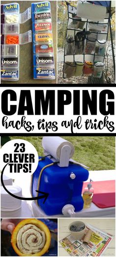 camping hacks, tips and tricks