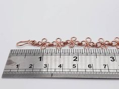 Anniversary Gift For Wife, 7th Anniversary, Handmade Uk, Copper Bracelet, Gift For Wife, Bracelet For Women, Metal Bracelets, Pure Copper, Chain Link Bracelet