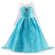 Snow Queen Elsa Princess Dress for Girls Halloween Carnival Party Dress Up 3-10 Years Kids Birthday 10 Years Girl Dress, Princess Costumes For Girls, Princess Costume Kids, Belle Cosplay, Halloween Princess, Baby Girl Princess Dresses, Princess Dress Kids, Queen Costume